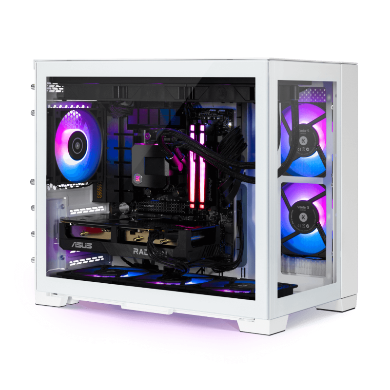 EK 130 BATTLE [7600X | RX 7600] Gaming PC